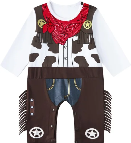 Vista 2 de Disfraz de Halloween para bebé niño recién nacido uniforme con sombrero
