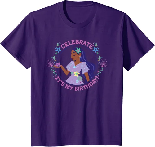 Vista 16 de Disney Encanto Isabela Madrigal It's My Birthday - Camiseta, Negro