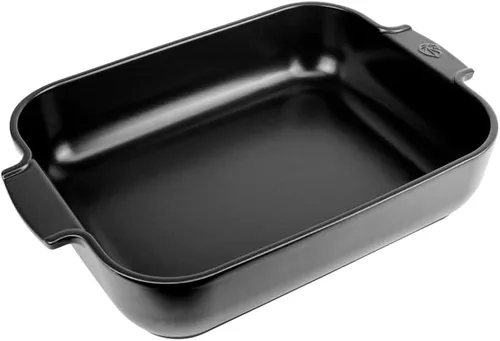 Vista 11 de Panadero rectangular de cerámica amarillo azafrán, 15.7 in – 15.75in