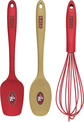 Vista 5 de TSV NFL Unisex-Adult 3-Piece Kitchen Utensil Set