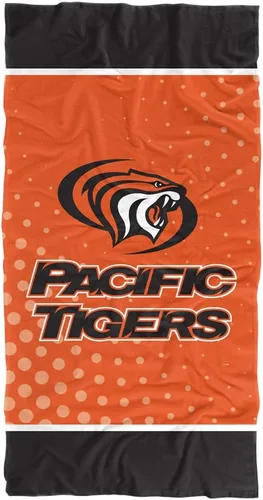 Vista 90 de LOGOVISION Manta Abilene Christian University, 30x60 Logo Dots CottonFront/PolyBackBeachTowel