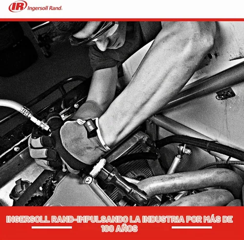 Vista 6 de Ingersoll Rand 2850MAX Llave de impacto neumática de 1 pulgada, par máximo de 2,100 ft-libras, mango D Cuenta con una salida de par inverso