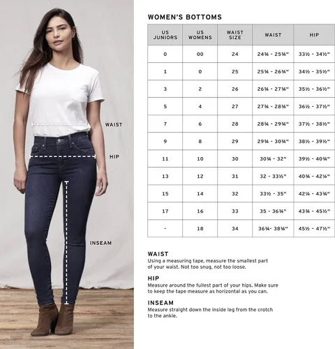 Vista 3 de Levis - Jeans 311 ajustados y moldeadores para mujer tallas estándar y extra grande