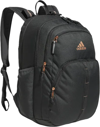 Vista 8 de adidas Mochila unisex Prime para trabajo, bolsa para laptop, mochila de viaje para mujeres y hombres con compartimento acolchado para laptop, Negro