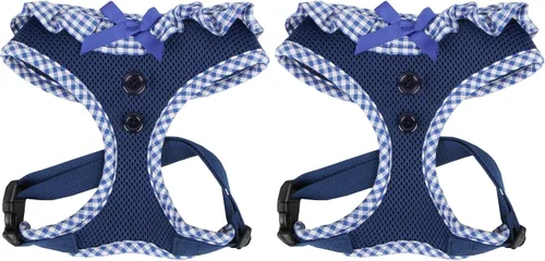Vista 8 de Arnés Puppia Authentic Vivien para mascota, XS, Negro