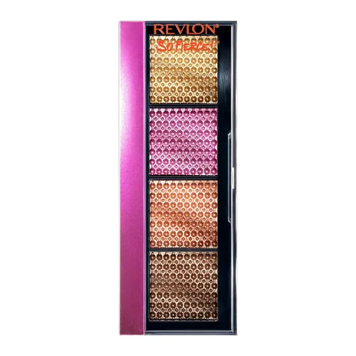 Vista 5 de Revlon So Fierce - Paleta de sombra de ojos prismática, maquillaje de ojos, pigmentado ultra cremoso en acabados mate y perlado mezclables, 961