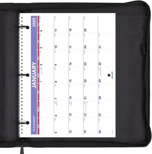 Vista 4 de AT-A-GLANCE 2025 Wall Calendar,8-1/2" x 11",Small,Unruled Blocks,Monthly (PM1702825),(Pack of 12)