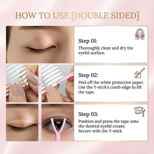 Vista 7 de Magic Slim - Cinta adhesiva de doble párpado – Tiras adhesivas invisibles para corrección monólida con capucha – Auténtica tecnología K-Beauty