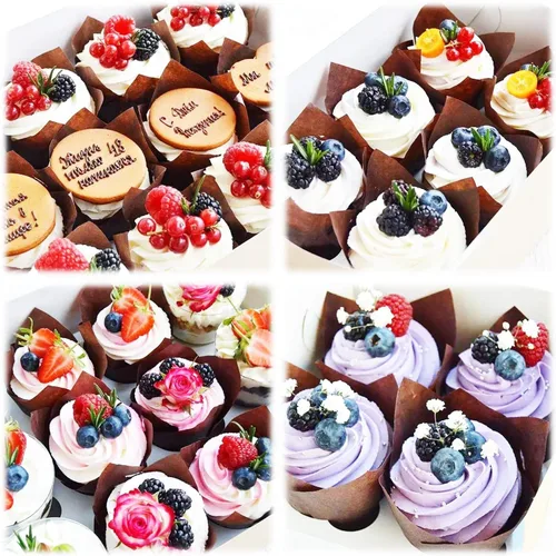 Vista 4 de XP-ART 300 forros de tulipanes para cupcakes medianos para hornear magdalenas, perfectos para fiestas de cumpleaños, bodas, baby showers, Marrón