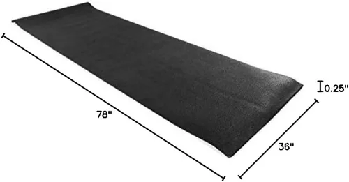 Vista 8 de CAP Barbell Alfombrilla prémium para bicicleta giratoria