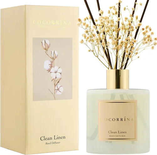 Vista 54 de Difusor de Varillas Cocorrína - Difusor Aromatizante con Aroma de Arroyo de Bambú con 8 Varillas, Difusor de Fragancia para Hogar, Decoración