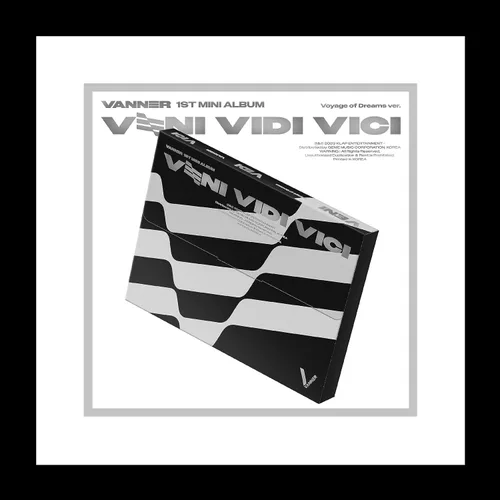 Vista 3 de VANNER VENI VIDI VICI 1er contenido del mini álbum+POB+tarjeta fotográfica+pegatina+seguimiento sellado (set completo