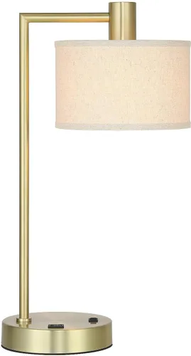 Vista 10 de XiNBEi Lighting Lámpara de mesa Lámpara de escritorio USB para sala