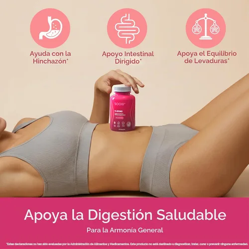 Vista 5 de SOON+ Probióticos vaginales para mujeres, V-Sync Probiótico vaginal con lactobacilo, arándano y prebióticos, apoya el equilibrio del pH
