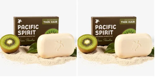 Vista 12 de Barra de champú para cabello dañado, teñido y normal, más de 100 lavados, arcilla blanca, vegano