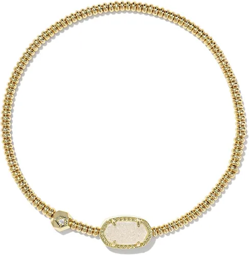Vista 11 de Kendra Scott Grayson - Pulsera elástica de cristal, joyería de moda para mujer