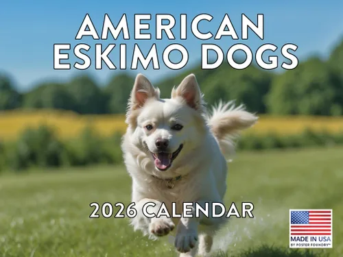 Vista 224 de Calendario mensual de pared Airedale Terrier Dog 2027 rojo (Airedale Terrier)