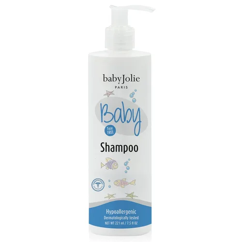 Vista 7 de Baby Jolie Champú para bebés, champú suave sin desgarros para bebés y niños, hipoalergénico, cuidado del cuero cabelludo sensible, uso diario