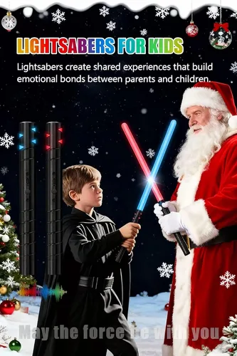 Vista 9 de jvmusaber Dueling Lightsaber Light Saber for Kids Adults, Light Sword Toy
