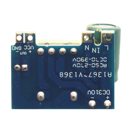 Vista 4 de 5 unids Mini convertidor de CA a CC AC-DC 110V 120V 220V 230V a 5V Convertidor Módulo de la placa Fuente de alimentación 5V 700mA (3.5W) Módulo Board
