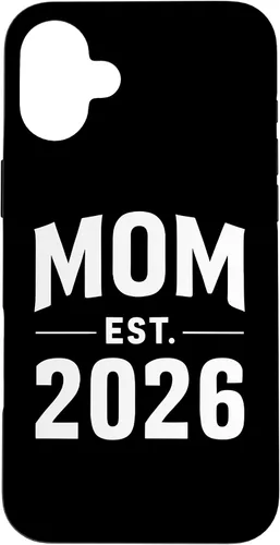 Vista 23 de Mom Est 2026 New Mother Parent New Born Child Parenthood Case for iPhone XR