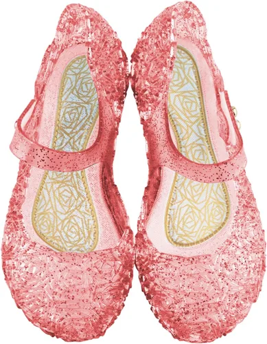 Vista 3 de Frozen Inspired Elsa Flats Mary Jane - Zapatos de fiesta de baile, sandalias de princesa Snow Queen para niñas pequeñas, cumpleaños, Navidad, Nieve