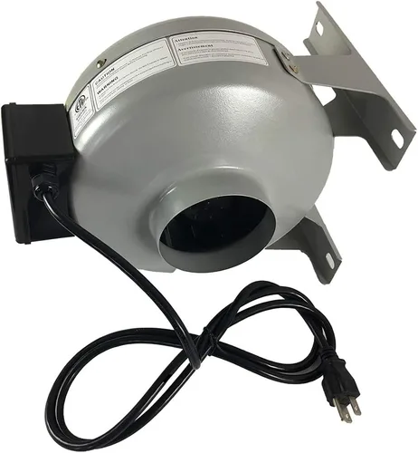 Vista 2 de Tjernlund Ventilador en Línea para Conducto de Secadora Reforzador 4" Metal