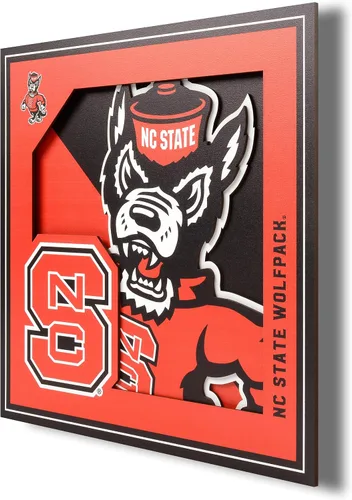 Vista 61 de YouTheFan NCAA Texas A&M Aggies - Arte de pared de la serie de logotipos 3D - 12x12 pulgadas