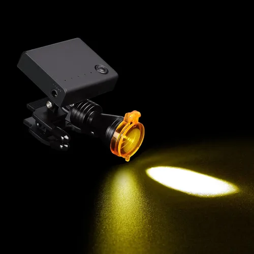 Vista 8 de Cabeza 5W para gafas con clip óptico tipo + caja de almacenamiento (5W)