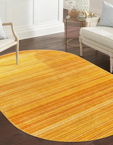 Vista 13 de Unique Loom Gemstone Collection - Alfombra de área - Topacio (2' x 5' 11" corredor, marfil / marrón)