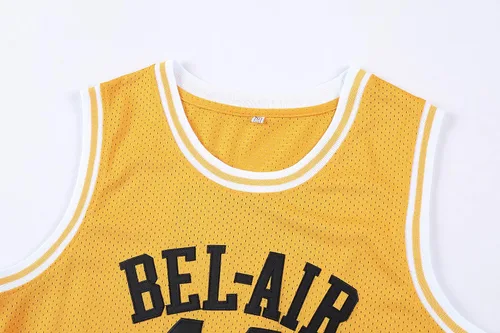 Vista 7 de MESOSPERO #14 The Fresh Prince of Bel Air #25 Carlton Banks - Camiseta de baloncesto, ropa de hip hop de los años 90 para hombres de fiesta