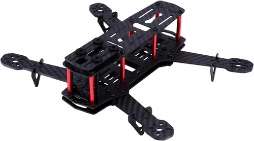 Vista 8 de 250MM Quadcopter FPV Avión Drone Frame Kit RC Accesorios para QAV250 Mobile Machine Rack (fibra de carbono)