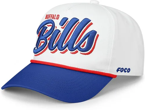 Vista 14 de FOCO Gorra con logotipo del equipo de la NFL para hombre con script Monty
