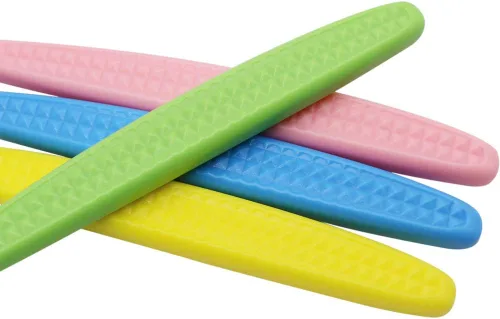 Vista 5 de DR PERFECT Cepillo de dientes extra duro y firme, cabeza grande y larga, blanqueador, paquete de 4