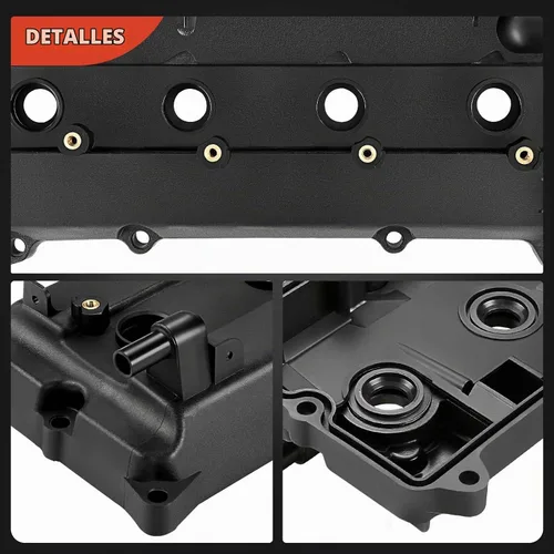 Vista 8 de Kit de cubierta de válvulas de motor A-Premium, con tapa de llenado de aceite y pernos y junta, compatible con Nissan Altima 2002-2006, Sentra