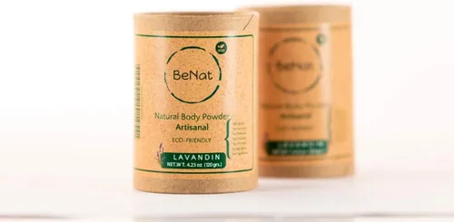 Vista 6 de BeNat Polvo corporal natural sin talco para hombres, mujeres, niños y bebés, máxima comodidad, absorbe la humedad, desodorante corporal natural