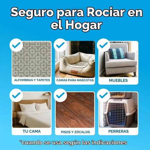 Vista 7 de BugMD Spray para pulgas y garrapatas para perros - Mata y repele al contacto