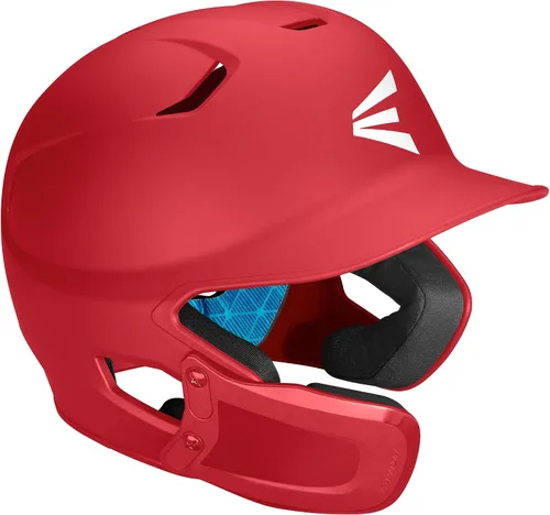 Vista 2 de Easton Z5 2.0 Baseball Batting Helmet Reversible Jaw Guard Included Carbón