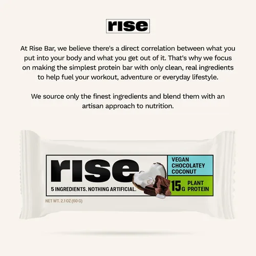 Vista 6 de Barritas de proteínas Rise sin gluten