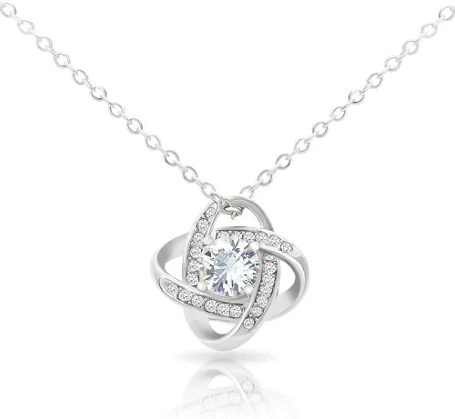 Vista 2 de Joyería con tarjeta de mensajes, regalos para mujer, collar hecho a mano, collar You Mean the World to Me para novia, joyería espacial para esposa