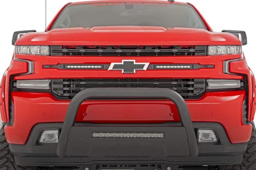 Vista 3 de Kit de rejilla LED de 10" de la serie negra de Rough Country para Silverado 1500 19-22-70817
