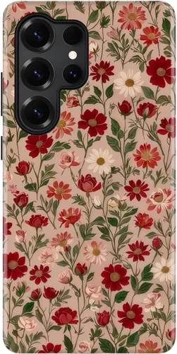 Vista 38 de DorisMax Funda para Samsung Galaxy S24 Plus, bonita funda floral estética