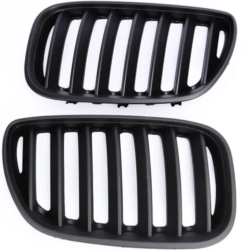 Vista 2 de Parrilla de parachoques delantero para BMW E53 X5 3.0i 4.4i 4.8is Sport Utility 4 puertas, negro mate, 2
