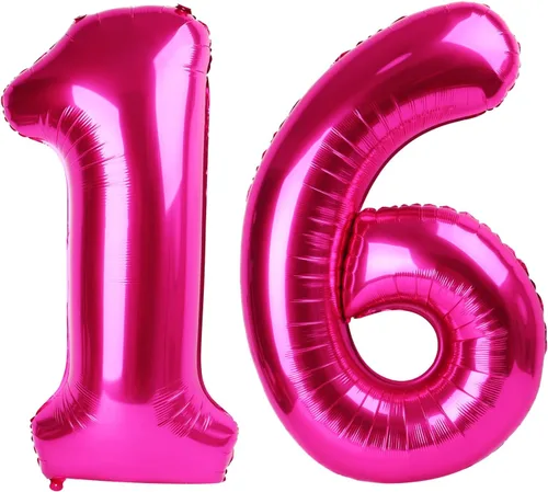 Vista 105 de Globo negro de 40 pulgadas con números del 0 al 9 (cero-nueve), globo de cumpleaños de gran tamaño, globo de helio de aluminio con números grandes