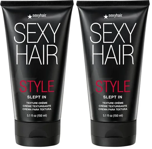 Vista 7 de SexyHair Style Slept In Texture Cream Textura suave y control Ligero y añade brillo Se lava fácilmente