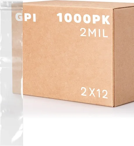 Vista 34 de GPI - Bolsas pequeñas con cremallera de 2 x 4 pulgadas, 1000 unidades, 2 mil, bolsas de plástico transparente con cierre de cremallera, con cierre