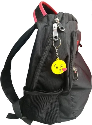 Vista 3 de CRSUSUKJ Mini Emoticon Keychain, Keychains, Cute Keychain(16 expressions), Party Favors, Emoticon Gifts Toys Carnival Prizes,Valentine's Day