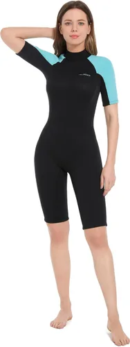 Vista 13 de Dark Lightning Trajes de neopreno para hombres y mujeres, traje de neopreno para hombres/mujeres para aguas frías, traje de neopreno de 3/2 mm