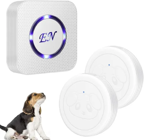 Vista 11 de Timbre de puerta de perro EverNary, timbres de puerta para perros para entrenamiento de orinal, timbres de perro inalámbricos para la puerta