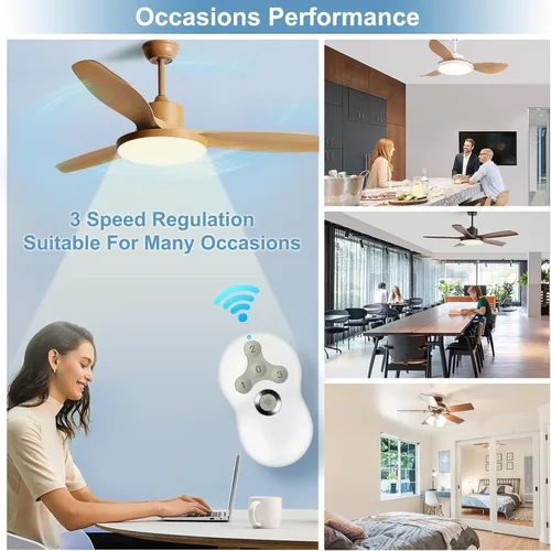 Vista 8 de Kit de control remoto universal para ventilador de techo regulable Repuesto para Hunter Hampton Bay Harbor Breeze, compatible con Hunter 99122